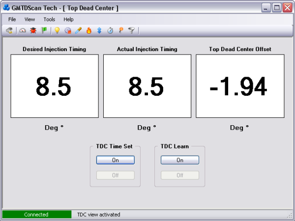 GMTDScan Tech - Top Dead Center